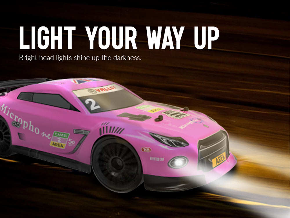 RACENT 1:14 4WD High Speed Drift Car - RTR 2 Battery Pack