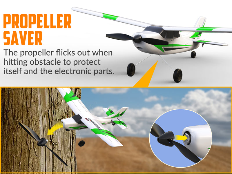 VOLANTEXRC Trainstar Mini (RTF) 3CH 400mm para principiantes (15,7'') 76101