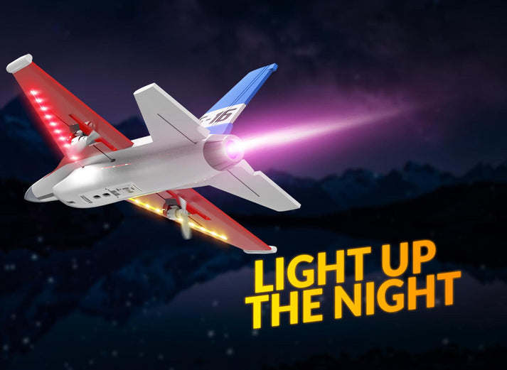 VOLANTEXRC F16 Falcon RC Fighter Jet for Beginners and kids Cool Lights Easy Fly-EXHOBBY LIMITED.