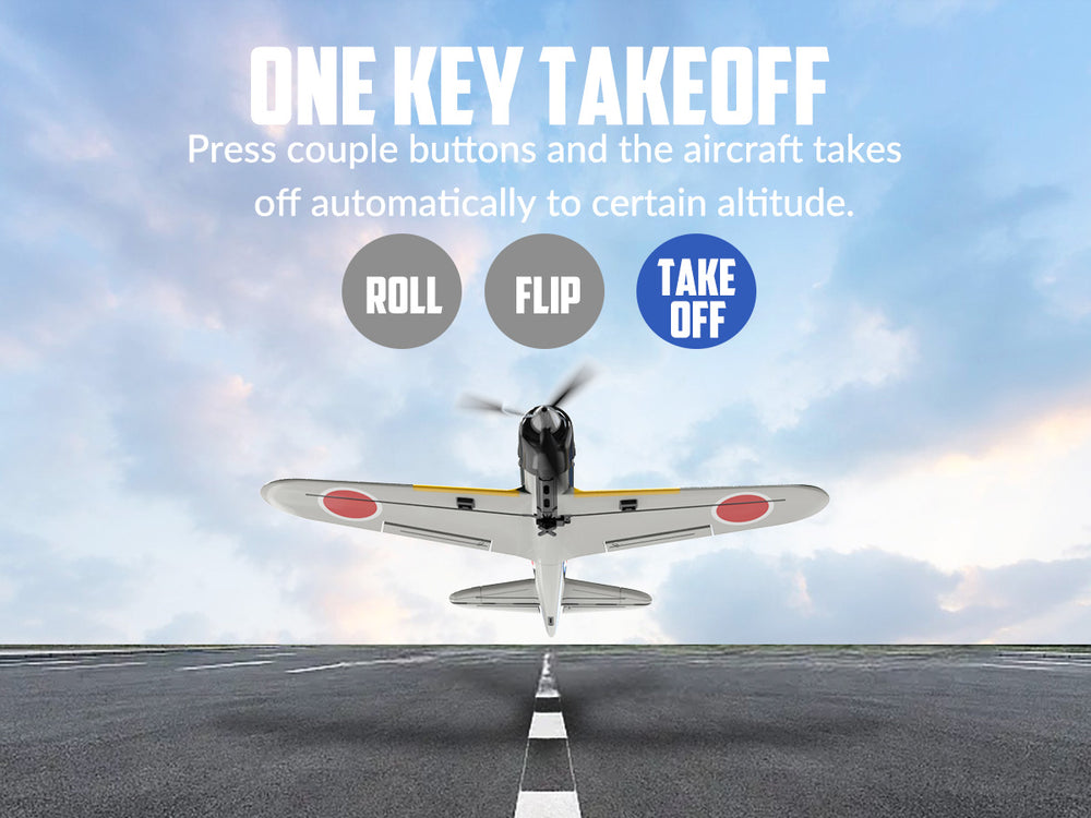 VOLANTEXRC Zero (RTF) 4CH 400mm con giroscopio (15,7'') 76115