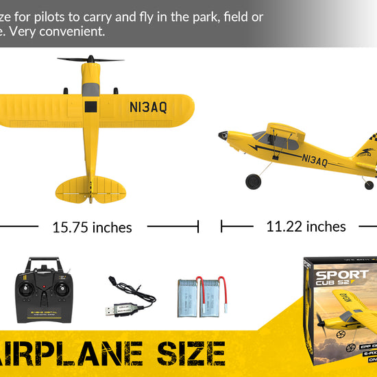 Sport Cub RC Trainer Airplane- EXHOBBY