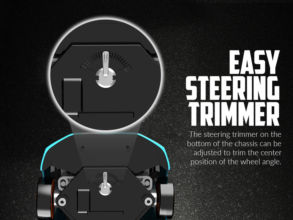 RACENT Zoom Master: 1:24 4WD, 10MPH, LED, Drift Ready