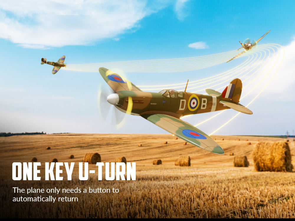 VOLANTEXRC 500MM Spitfire 4CH Brushless High Speed 76805