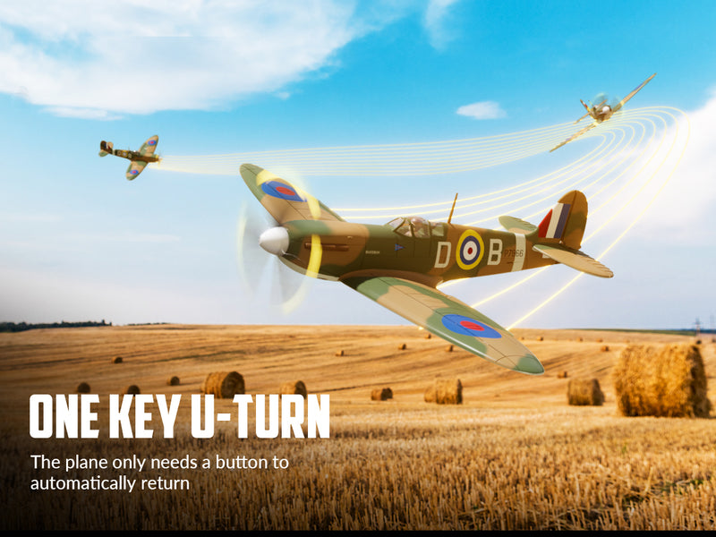 VOLANTEXRC 500MM Spitfire 4CH Brushless High Speed 76805