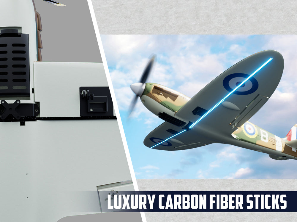 VOLANTEXRC 500MM Spitfire 4CH Brushless High Speed 76805