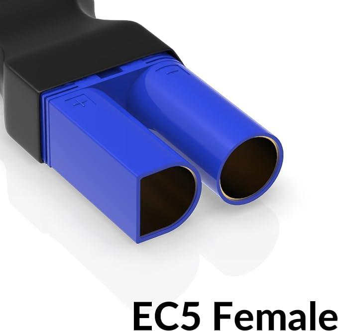 4pc XT60 to EC5 Connector Adapters for RC LiPo Batteries-EXHOBBY LIMITED.
