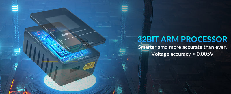 SUPULSE M4AC Lipo Balance Charger-30W 1-4S AC 100-240V for LiPo/LiHV/LiFe Batteries