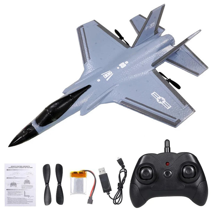 FX635 2CH Model Remote Control Aircraft Fixed Wing F35 Fighter Fo FX635 2CH Model Remote Control Aircraft Fixed Wing F35 Fighter Fo