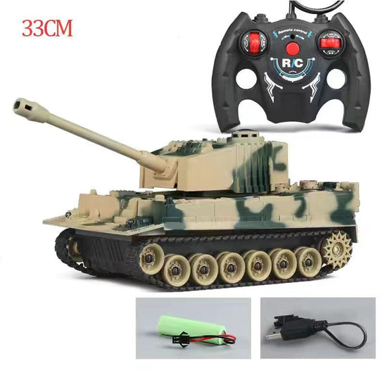 RC Tank Military War Battle United States M1 Leopard 2 Remote Control Electronic Toy Car Tactical Model Gifts for Boys Children-EXHOBBY LIMITED.