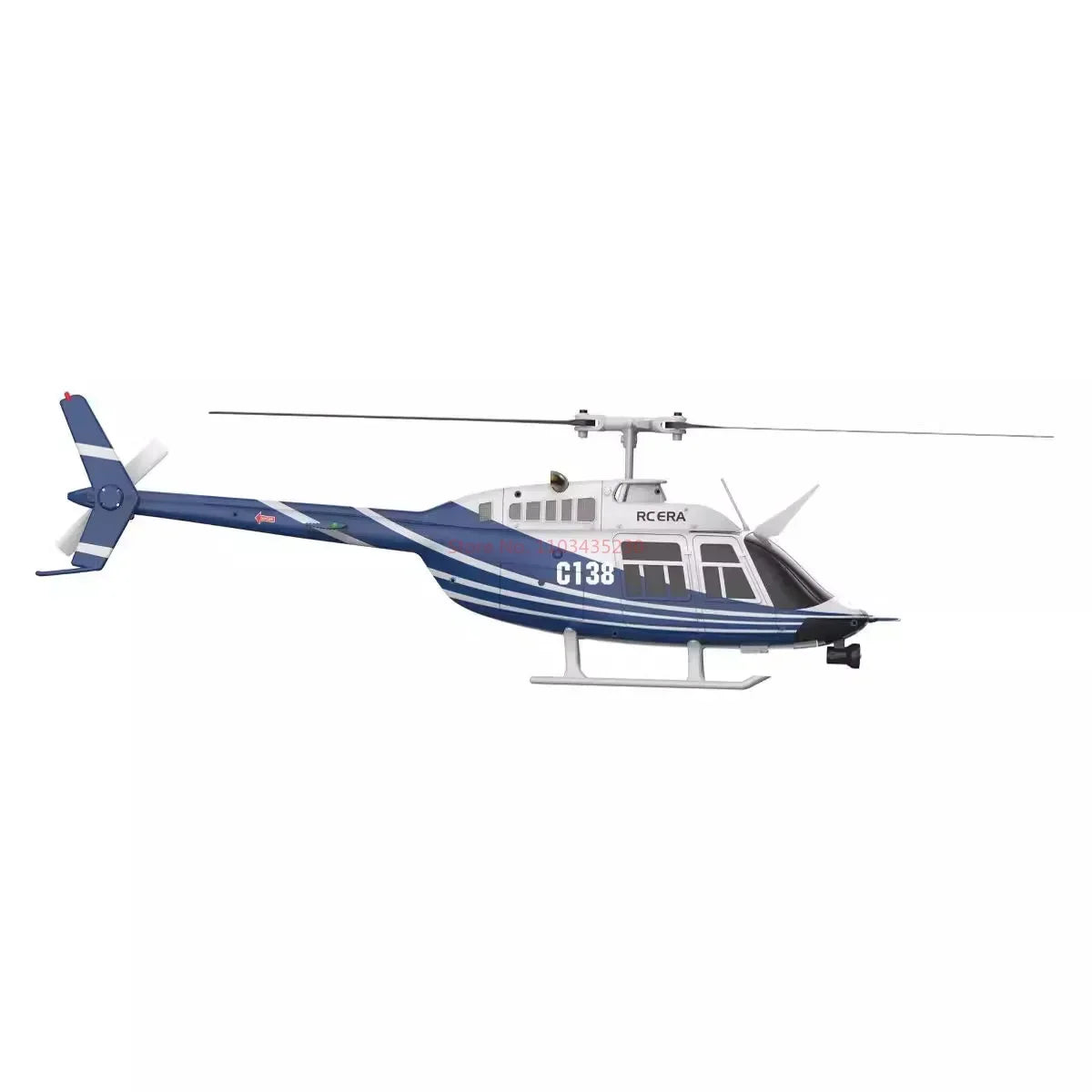 Helicopter C138 1:33 Six Channel Single Paddle Aileron-EXHOBBY LIMITED.