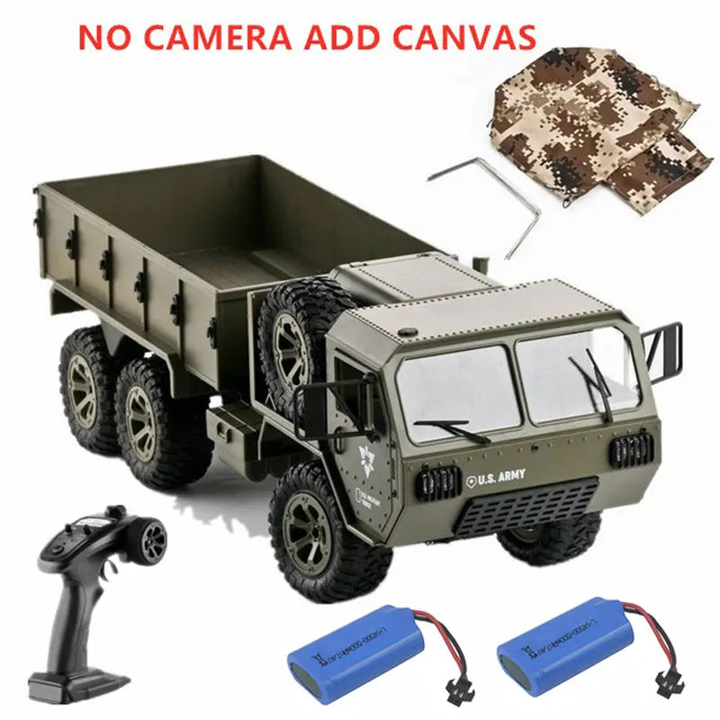 FY004 RC Truck Toy Off-road Full Scale Wheeled Vehicle Six Wheel-EXHOBBY LIMITED.