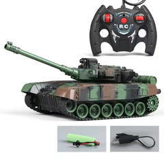 RC Tank 7Ch 2.4G 1/30 Remote Control Crawler Tank