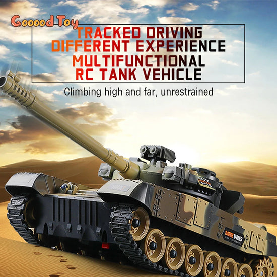 1/30 Large Rc Tank Battle Car Remote Control War Tanks Model Crawler Radio Control Machine Toys for Boy Children Kids Toys Gift-EXHOBBY LIMITED.