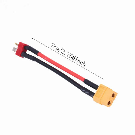 XT60 to Deans T-Plug Male Female Adapter Connector Cable for Lipo Battery 14AWG RC Parts-EXHOBBY LIMITED.