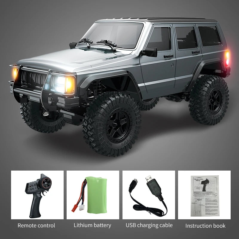 1:18 C8809 Full Scale Simulation Model Jeep RC Car 2.4G 4WD Motor-EXHOBBY LIMITED.