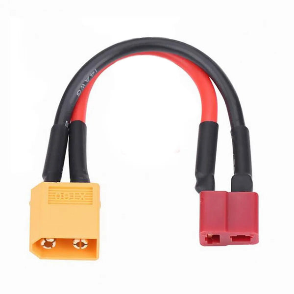 XT60 to Deans T-Plug Male Female Adapter Connector Cable for Lipo Battery 14AWG RC Parts