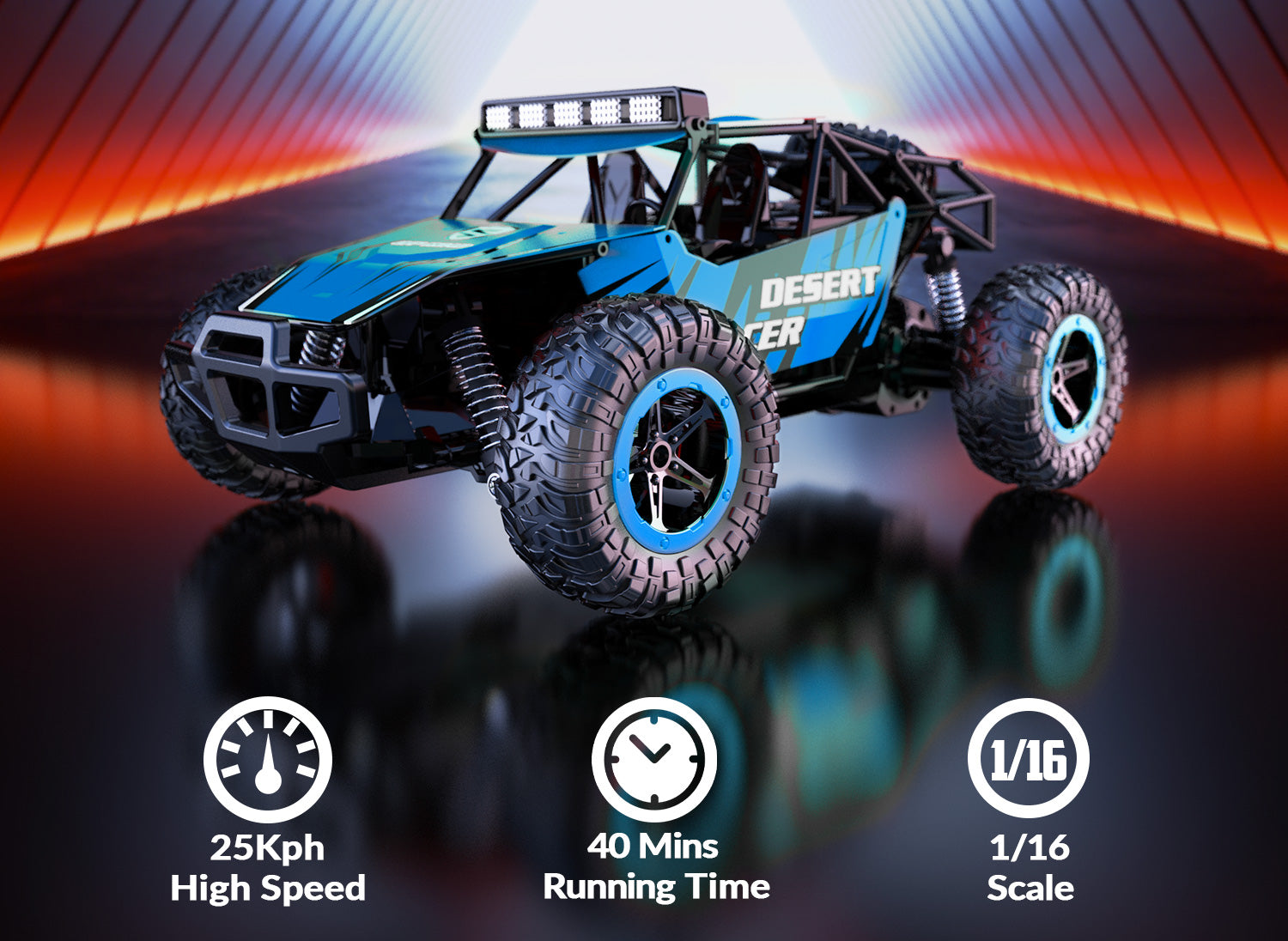 Rc desert hot sale rock crawler