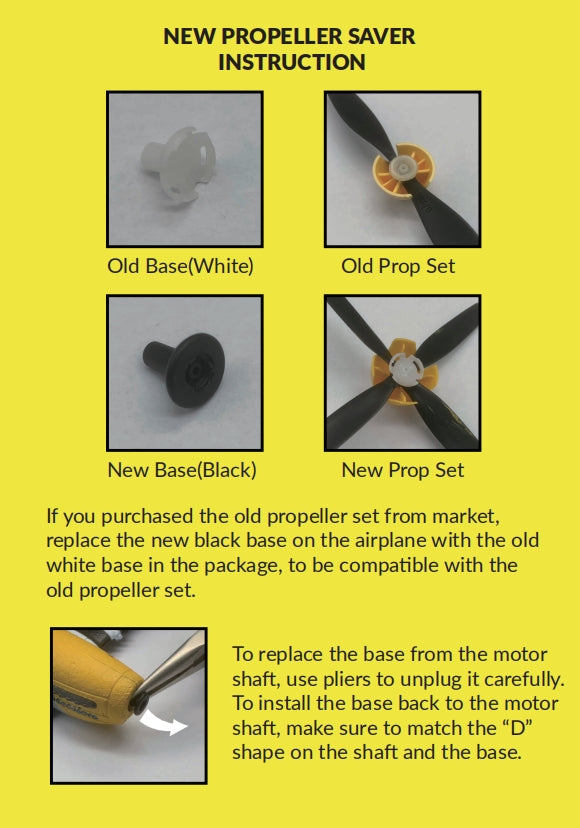 Parte superior del eje protector de hélice de 4 piezas para la serie 761