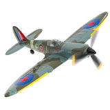 VolantexRC Spitfire V2 RTF Avión RC para principiantes - 4CH Warbird con giroscopio