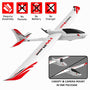 VOLANTEXRC Ranger 2000 5 Channel FPV Airplane with 2 Meter Wingspan and Unibody Plastic Fuselage (757-8) PNP.