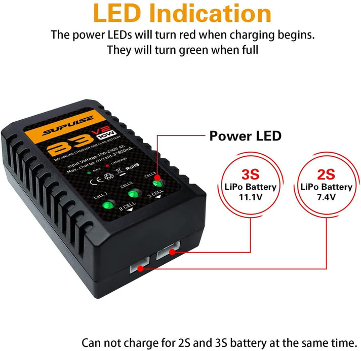 r c airplane lipo 4 cell battery balance chargers Tosiicop Charger RC cars Lipo Battery Charger 40W 3S-4S