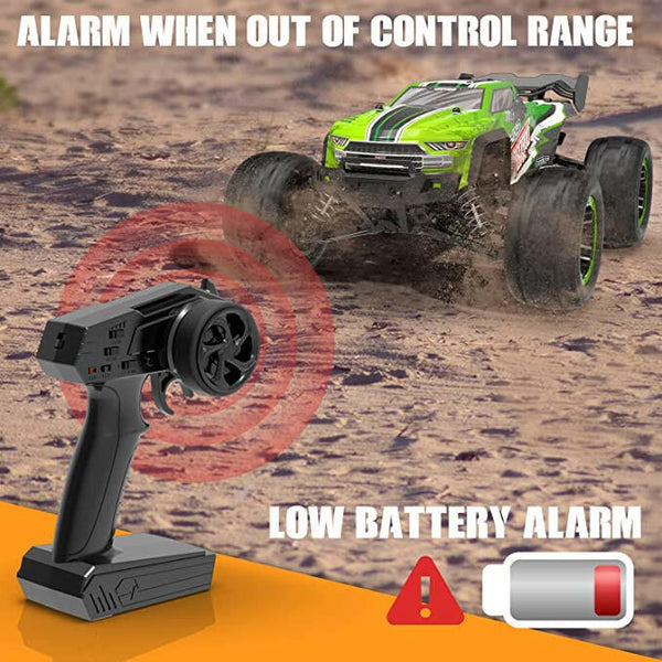 RACENT Tornado 1/16 4WD Off Road RC Monster Truck 30mph Fast High Speed