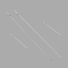 1 juego de varillas de empuje para RC Airplane Ranger 600