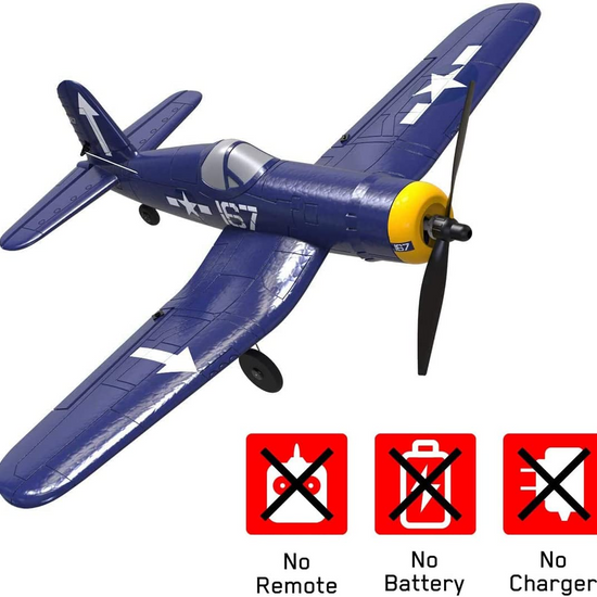 VOLANTEXRC F4U Corsair 4CH Warbird Airplane with Xpilot Stabilizer - One-key Aerobatic RTF 761-8 PNP.