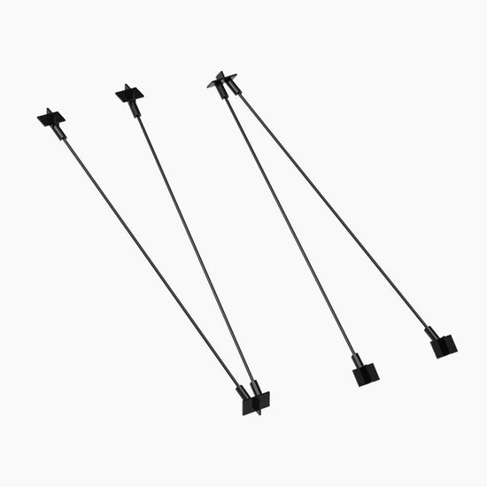 1 Set Push rod full set for RC Airplane 2-CH Sport Cub S2 400mm - EXHOBBY