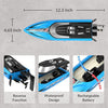 VOLANTEXRC VectorS Brushless High Speed RC Boat Self Righting for Lake 79704 Blue-EXHOBBY LIMITED.