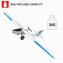 VOLANTEXRC Ranger 2400 5 Channel FPV Airplane with 2.4 Meter Wingspan and Multiple Camera Mounting Platform (757-9) PNP.