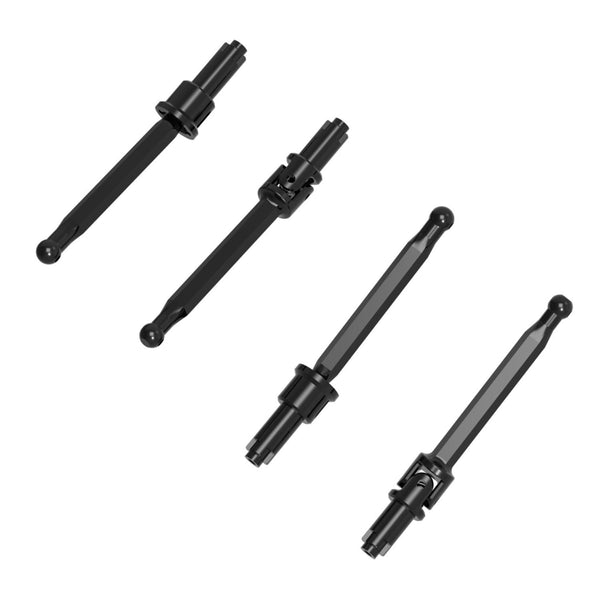 Front & Rear Drive Shaft Set for 1/16 Remote Control Truck Crossy