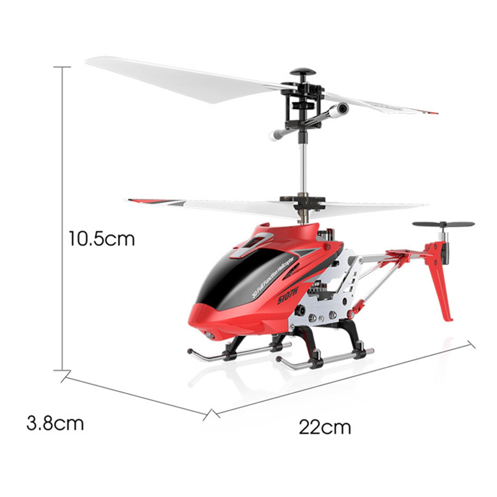 RC Helicopter Remote Control Helicopter  Auto-hover Gyro Stabilization with LED light Mini RC Toy for Kids-EXHOBBY LIMITED.