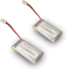 2pcs 3.7V 400mAh Lipo Rechargeable Battery for RC Airplane 761-2 to 16 (excluding 761-6)