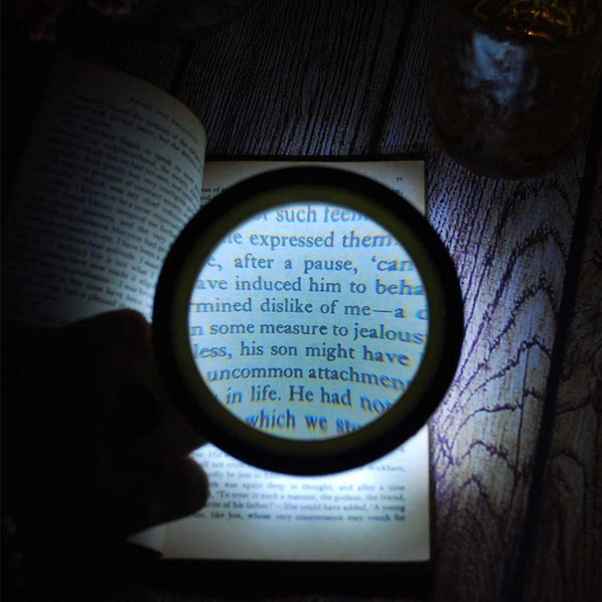 rohs led light reading magnifying glass For Flawless Viewing And