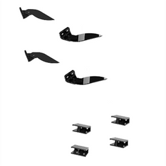 4pcs Water Fins, 4pcs Trim Tabs for RC Boat Vector S